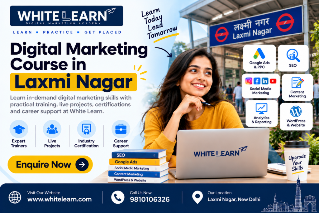 Digital Marketing Course in Laxmi Nagar