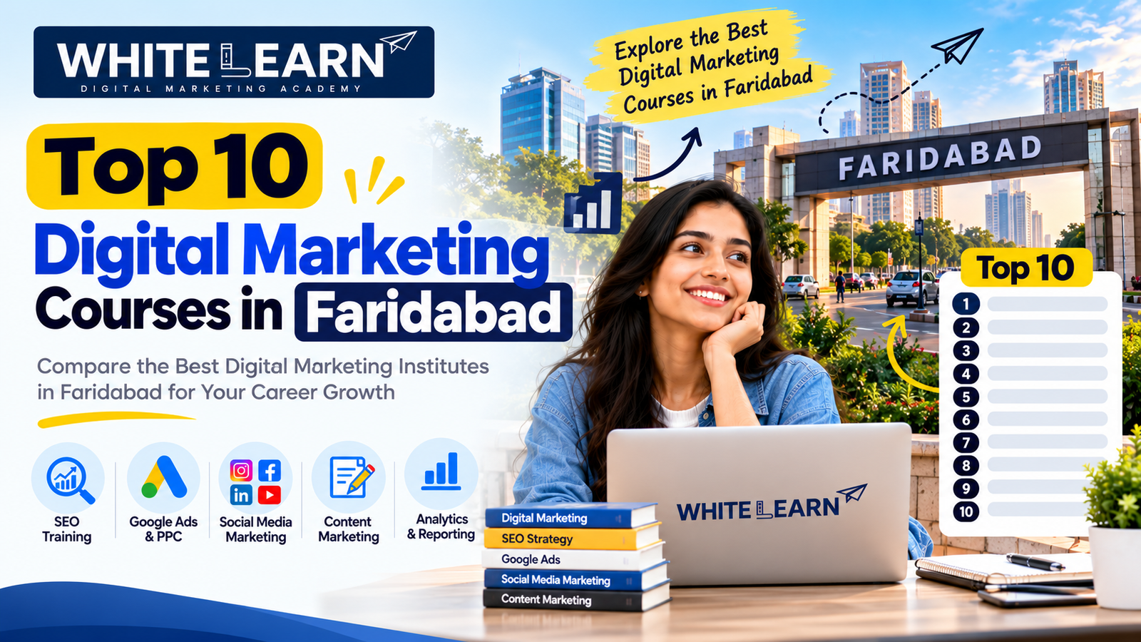 Top 10 Digital Marketing Courses in Faridabad
