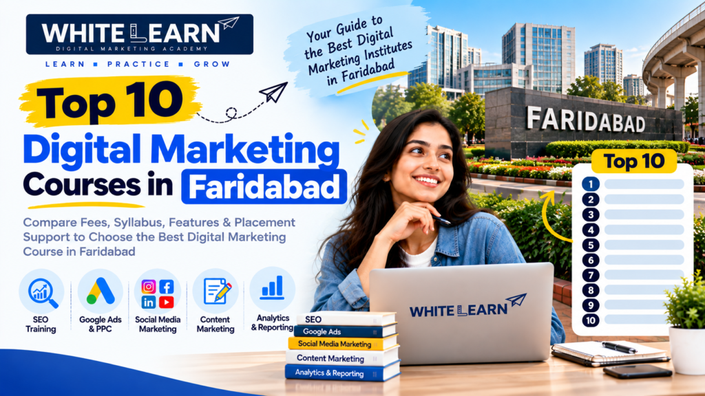 Top 10 Digital Marketing Courses in Faridabad